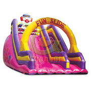 big inflatable slide